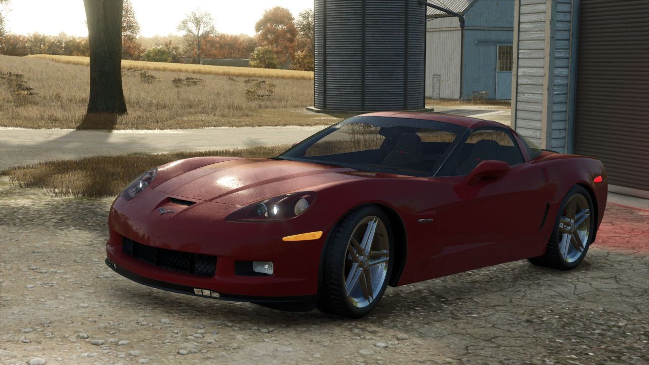 Zachwycający Mod na 2006 Chevy Corvette Z06 do Farming Simulator 25