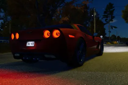 Вражаючий Мод на 2006 Chevy Corvette Z06 для Farming Simulator 25