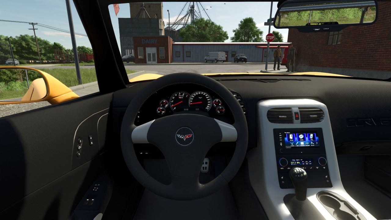 Zachwycający Mod na 2006 Chevy Corvette Z06 do Farming Simulator 25
