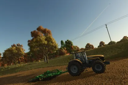 Realistic Airplane Contrails Mod for Farming Simulator 25
