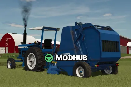 Мод на Тюкові прес-підбирачі Ford 551 Baler для Фермер Симулятор 25