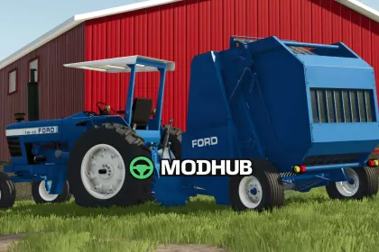 Мод на Тюкові прес-підбирачі Ford 551 Baler для Фермер Симулятор 25