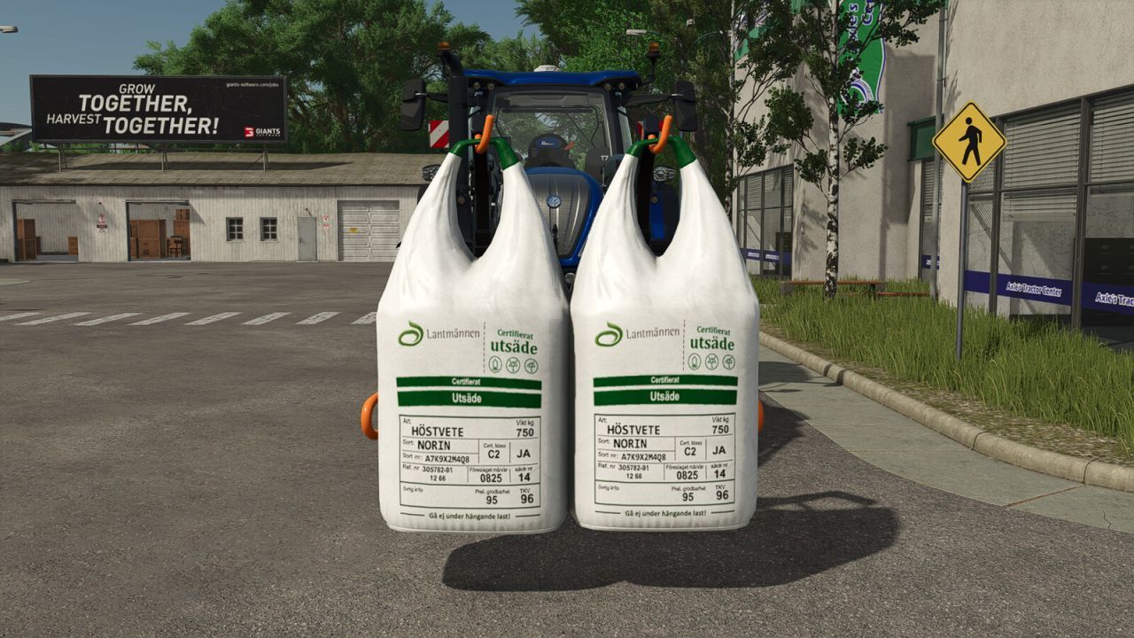 Великі мішки насіння Swedish SeedBags для Farming Simulator 25