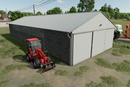 Moderne Kuhstall für Farming Simulator 25