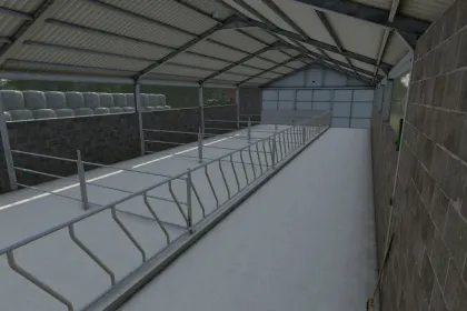 Moderne Kuhstall für Farming Simulator 25