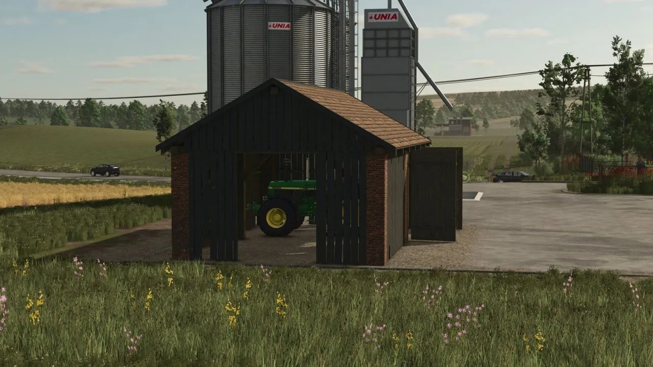 Сарай Old Barn для Farming Simulator 25