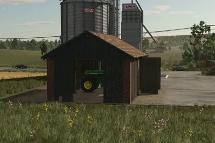 Сарай Old Barn для Farming Simulator 25