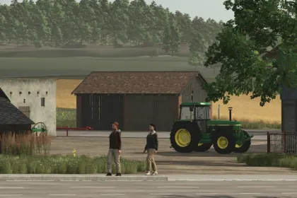 Сарай Old Barn для Farming Simulator 25
