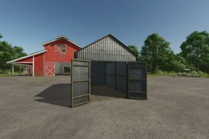 Металевий гараж для Farming Simulator 25