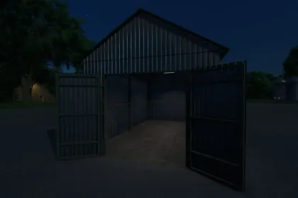 Металевий гараж для Farming Simulator 25