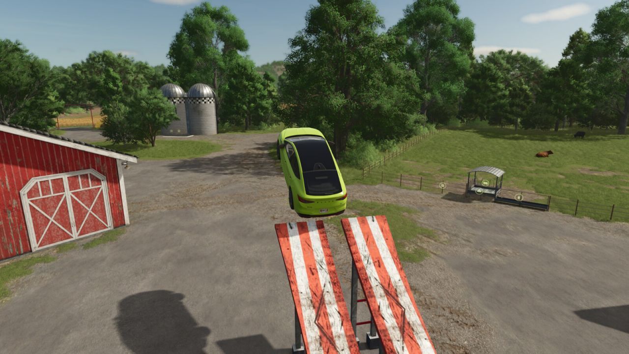 Пакет трамплінів для Farming Simulator 25
