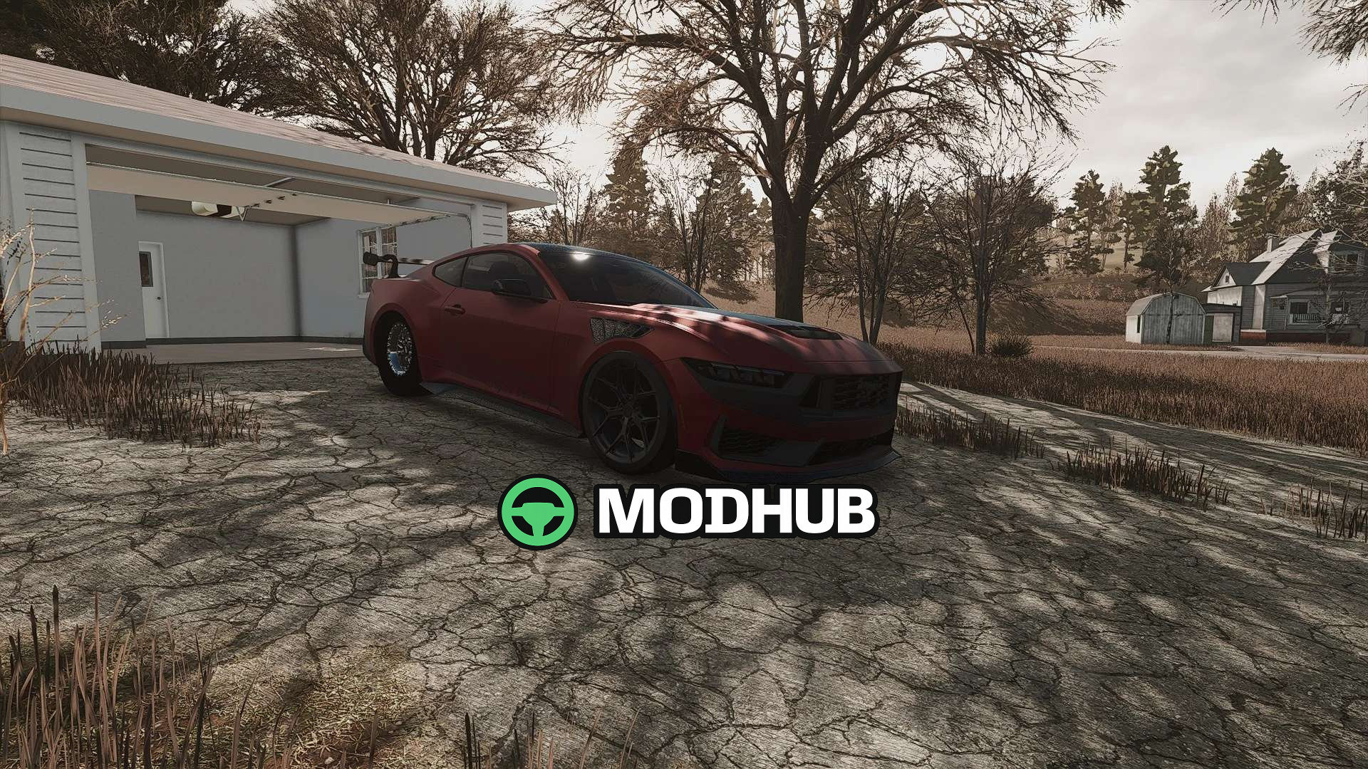 Mod für Fahrzeuge 2025 Hennessey Super Venom Dark Horse v1000 für Farming Simulator 25