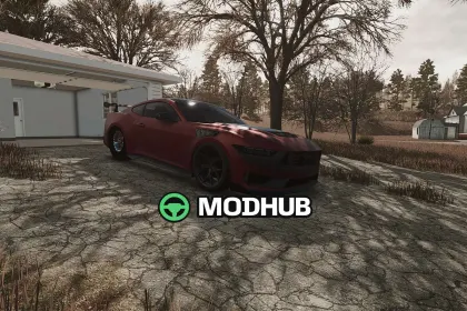 Mod für Fahrzeuge 2025 Hennessey Super Venom Dark Horse v1000 für Farming Simulator 25 — 3