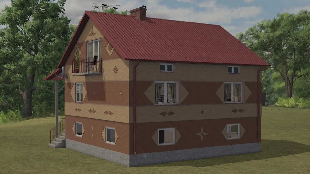 Building Colorful House for Farming Simulator 25