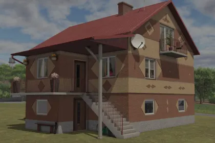Building Colorful House for Farming Simulator 25
