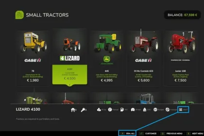 Script FilterYears: Vintage Progression für Farming Simulator 25