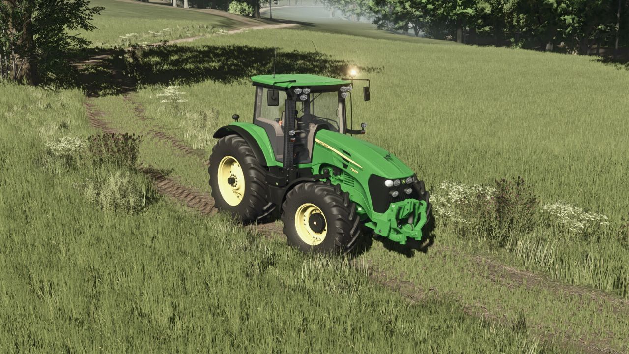 Звук JohnDeere 4VCR 6.1L для Farming Simulator 25
