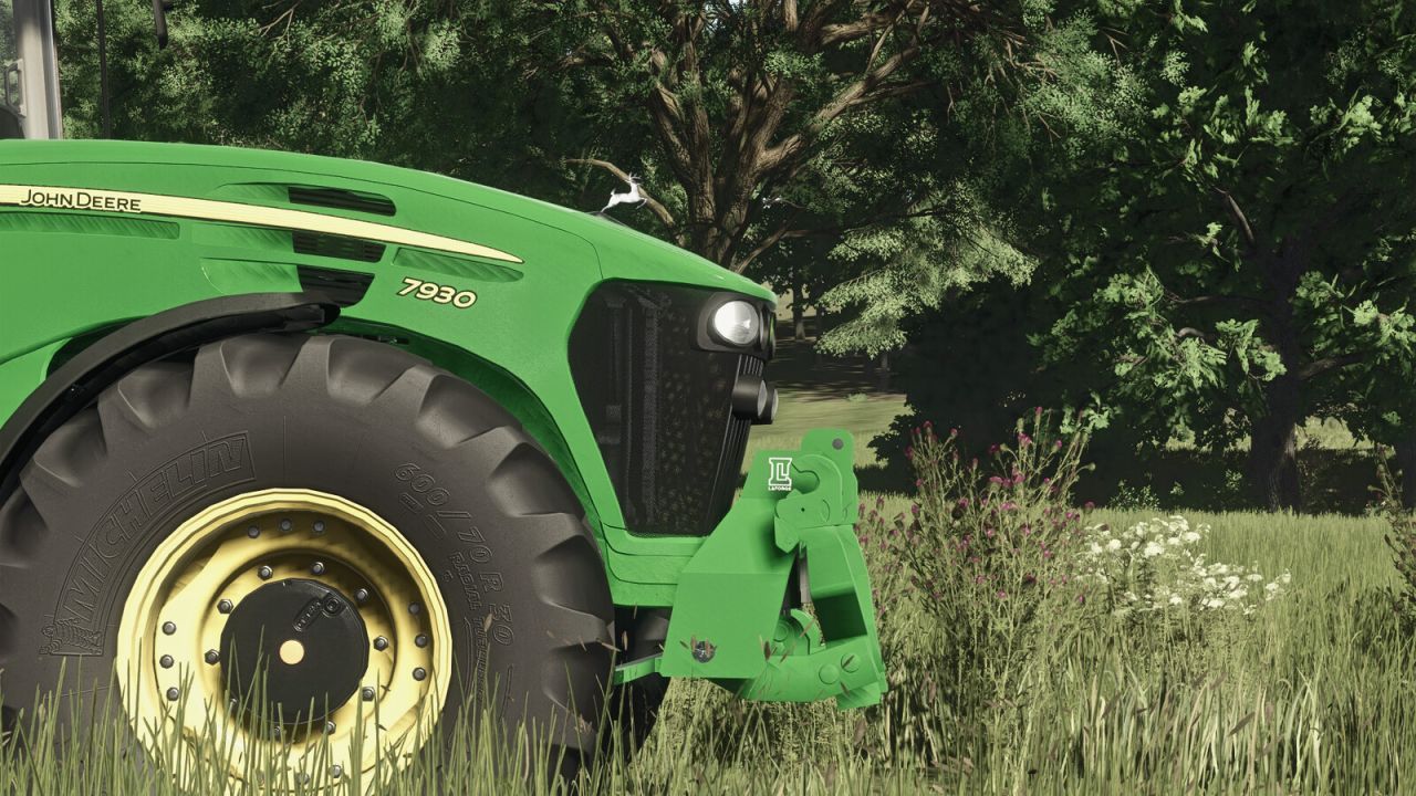 Звук JohnDeere 4VCR 6.1L для Farming Simulator 25