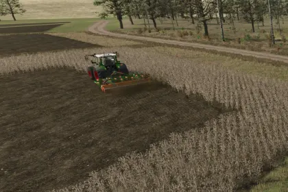 Скрипт сусідів на полях для Farming Simulator 25