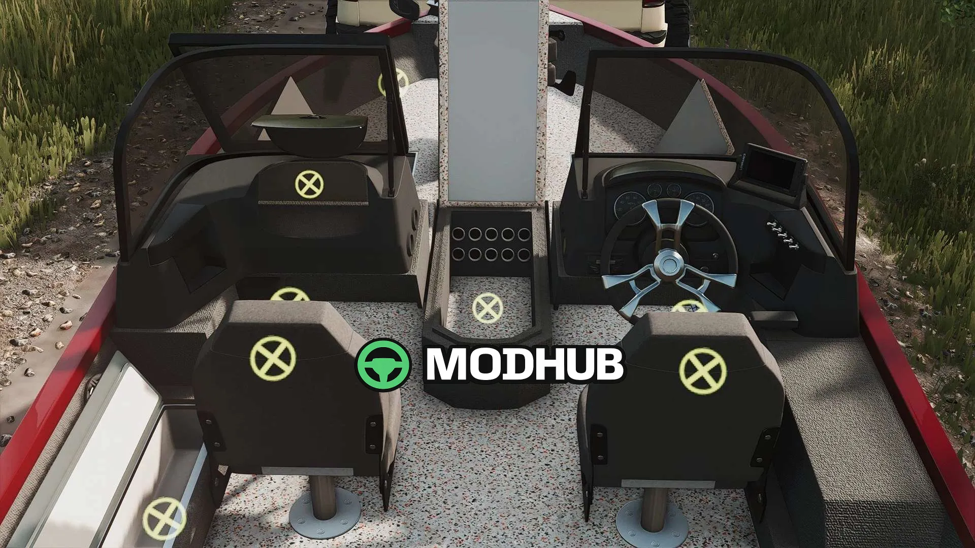 Mod na Łodzie 2025 Lowe FM dla Farming Simulator 25