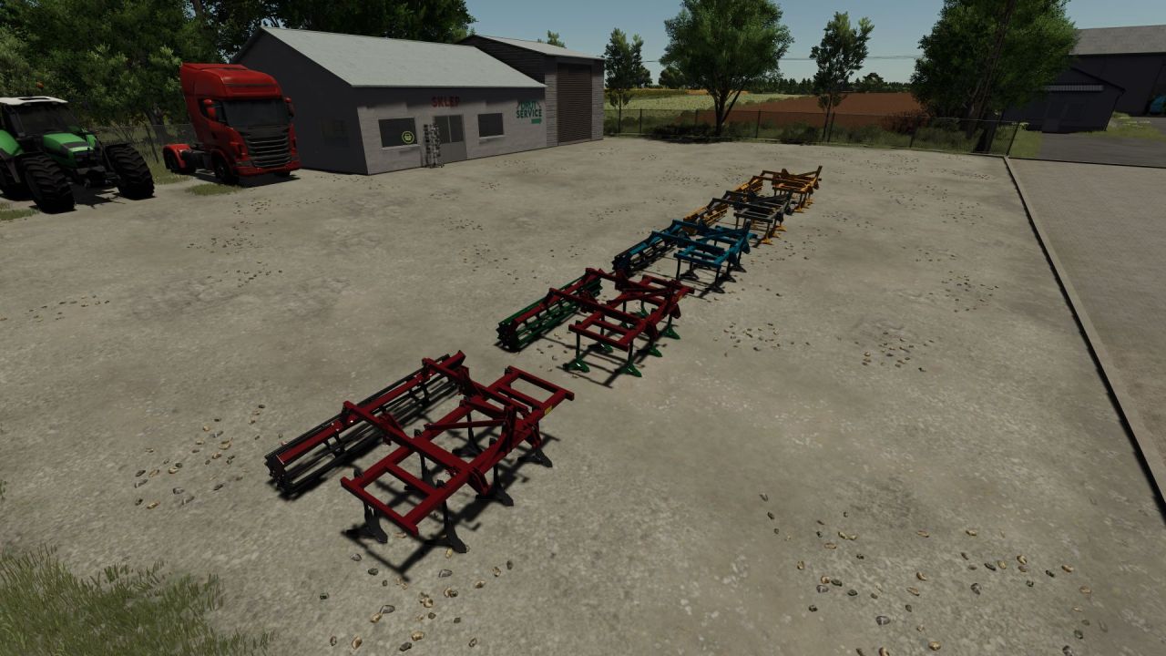 Глибокорозпушувач Lizard Gruber 2.7 для Farming Simulator 25