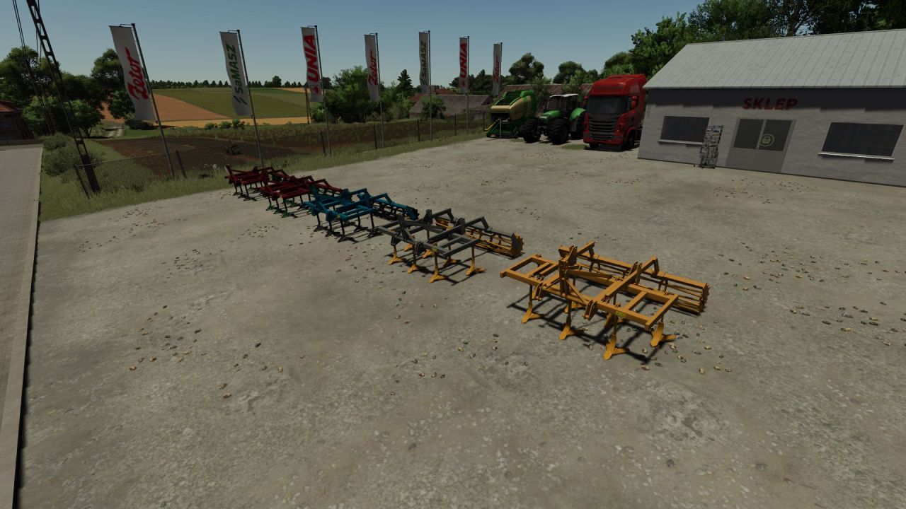 Глибокорозпушувач Lizard Gruber 2.7 для Farming Simulator 25