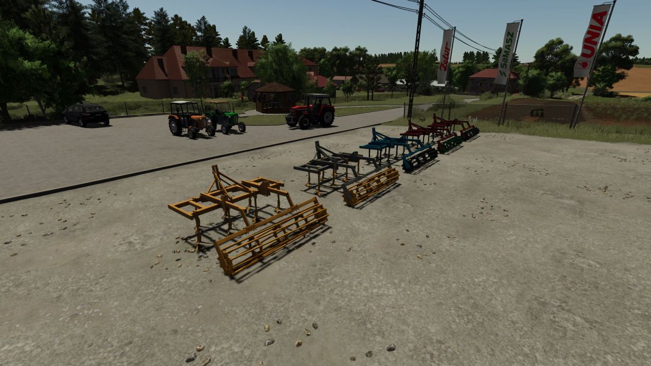 Глибокорозпушувач Lizard Gruber 2.7 для Farming Simulator 25