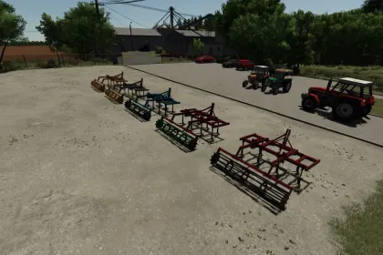 Глибокорозпушувач Lizard Gruber 2.7 для Farming Simulator 25