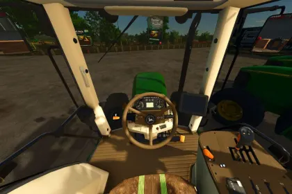 Трактор John Deere 6110J для Farming Simulator 25