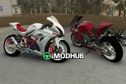 Мод на Автомобілі 2025 Suzuki GSX для Фермер Симулятор 25