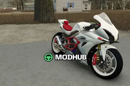 Мод на Автомобілі 2025 Suzuki GSX для Фермер Симулятор 25