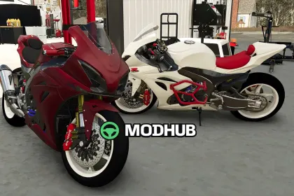 Мод на Автомобілі 2025 Suzuki GSX для Фермер Симулятор 25