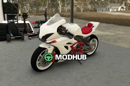 Мод на Автомобілі 2025 Suzuki GSX для Фермер Симулятор 25