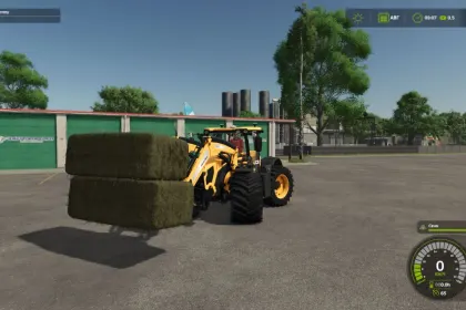 Трактор JCB Fastrac 4220 для Farming Simulator 25