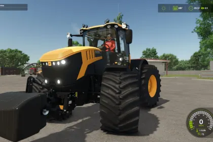 Трактор JCB Fastrac 8330 для Farming Simulator 25