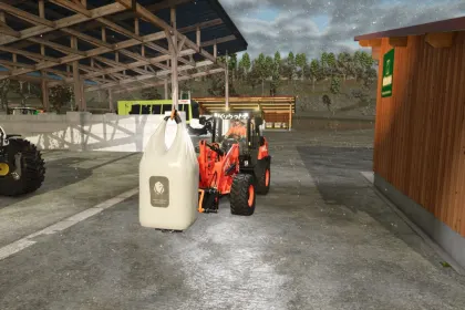 Трактор Kubota R640 для Farming Simulator 25