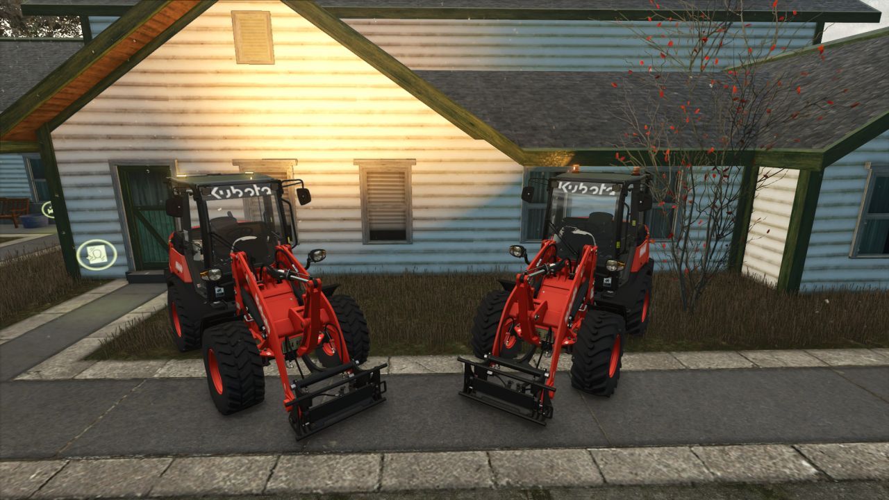 Трактор Kubota R640 для Farming Simulator 25