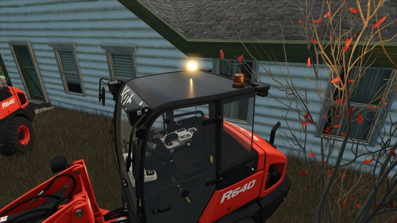 Трактор Kubota R640 для Farming Simulator 25