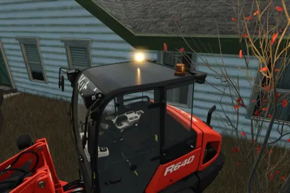 Трактор Kubota R640 для Farming Simulator 25