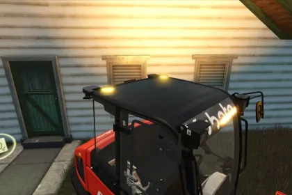 Трактор Kubota R640 для Farming Simulator 25