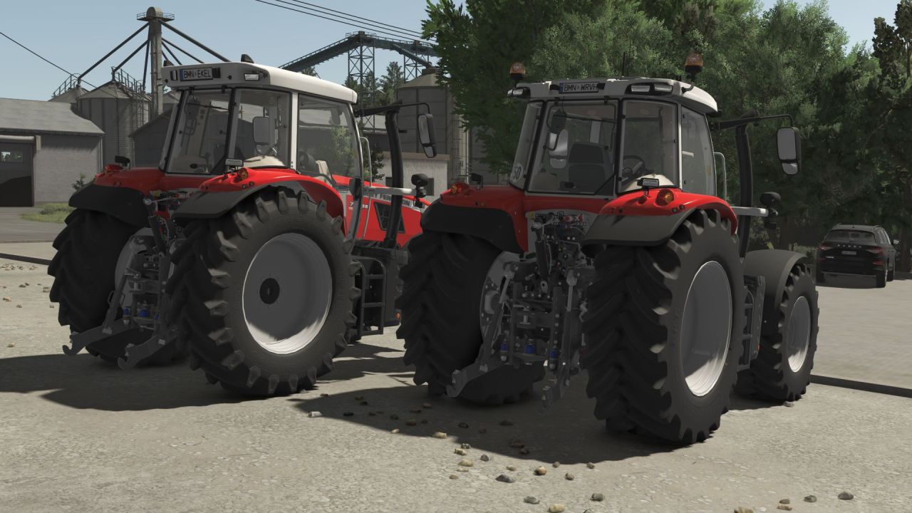 Трактор Massey Ferguson 7S для Farming Simulator 25