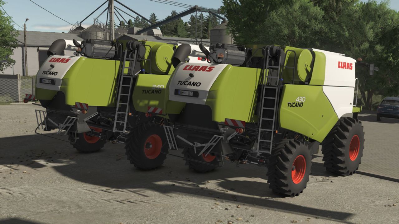 Kombajn Claas Tucano Pack do Farming Simulator 25