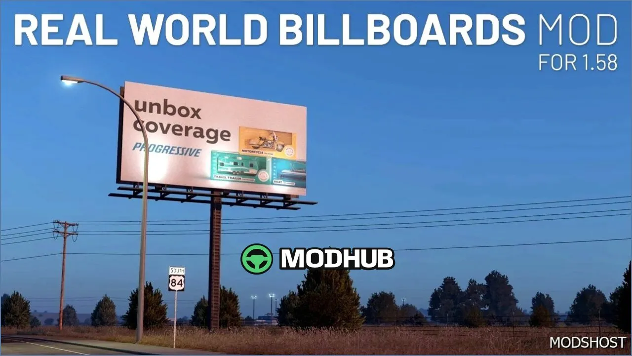 Реальні білборди V2026.03.14 для Euro Truck Simulator 2