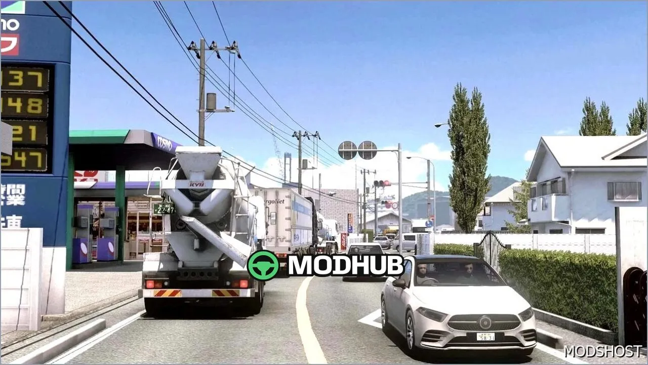 Карта Project Japan V1.1.8 для Euro Truck Simulator 2