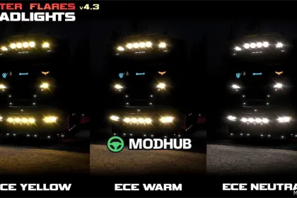 Better Flares V4.6.10 for Euro Truck Simulator 2