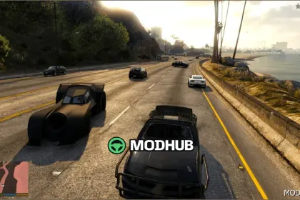 Скрипт автомобіля ворога Бетмена для GTA 5