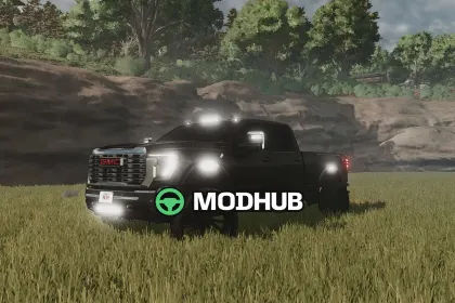 Мод на Автомобілі 2024 GMC Sierra Denali 2500/3500 для Фермер Симулятор 25 — 1