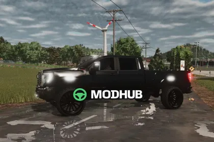 Мод на Автомобілі 2024 GMC Sierra Denali 2500/3500 для Фермер Симулятор 25 — 2