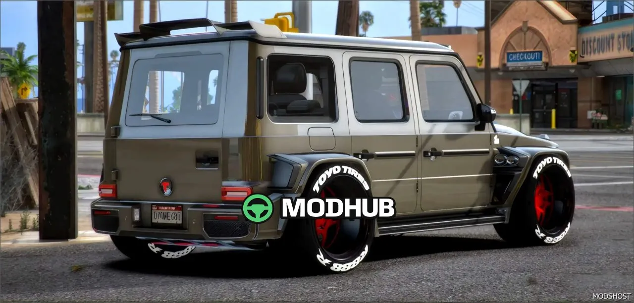 Автомобіль Mercedes G63 Bodykit Liberty Walk для GTA 5