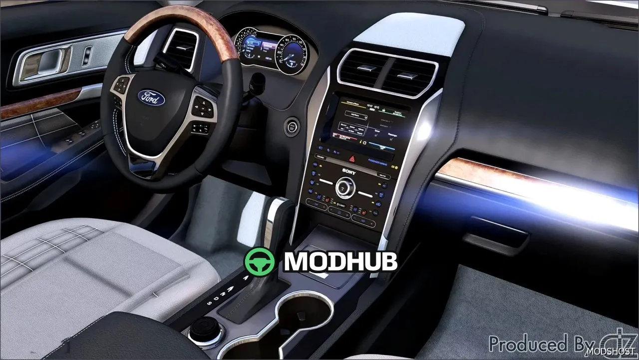 Автомобіль Ford Explorer Platinum 2020 для GTA 5